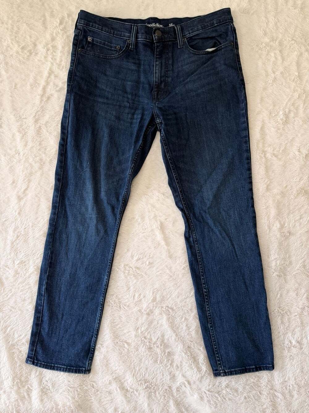 Goodfellow & Co Slim Fit Dark Wash Stretch Denim Jeans Size 36x29